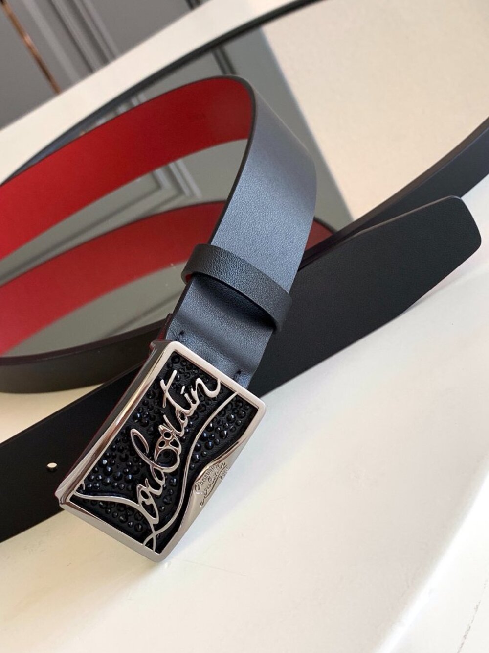 Christian Louboutin men's belts - Picture 2 of 6